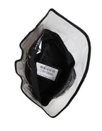 Men Black Plastic Fisherman Bucket Capello Hat