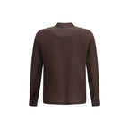Brown Polyamide Shirt