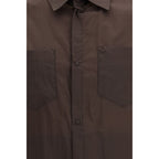 Brown Polyamide Shirt
