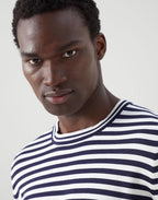 Navy Blue Cotton Sweatshirt