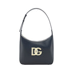 Black Calf Leather Bos Taurus Shoulder Bag