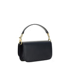 Black Calf Leather Bos Taurus Handbag
