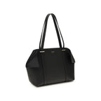 Black Calf Leather Bos Taurus Shoulder Bag