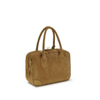 Beige Calf Leather Bos Taurus Handbag