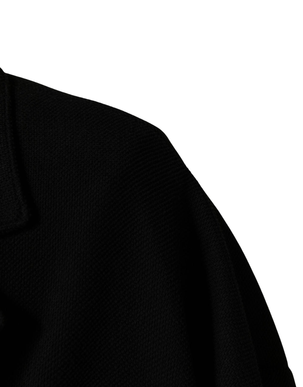 Black Double Breasted 2 Buttons Suit Jacket