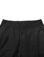 Black Cotton Skinny Men Jogger Trouser Pants