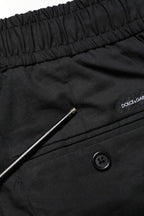 Black Cotton Skinny Men Jogger Trouser Pants