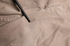 Beige Straight Cargo Chino Trouser Pants