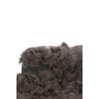 Brown Fur Clutch Bag