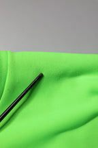 Green Patchwork Heart Men Sweatshirt Sweater