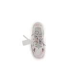 Multicolor Polyester Athletic Sneakers