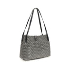 Black Cotton Shoulder Bag