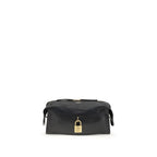Black Calf Leather Bos Taurus Shoulder Bag