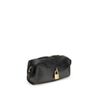 Black Calf Leather Bos Taurus Shoulder Bag