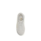 White Calf Leather Bos Taurus Low Top Sneakers
