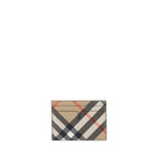 Beige Polyester Cardholder
