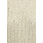 Beige Linen Sweatshirt