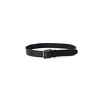 Black Leather Regular Belt