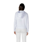 White Viscose Hoodie