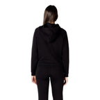 Black Viscose Hoodie