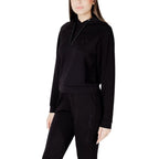 Black Viscose Hoodie