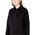 Black Viscose Hoodie