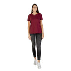 Bordeaux Cotton T-Shirt