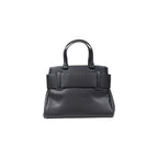 Black Polyester Handbag