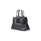 Black Polyester Handbag