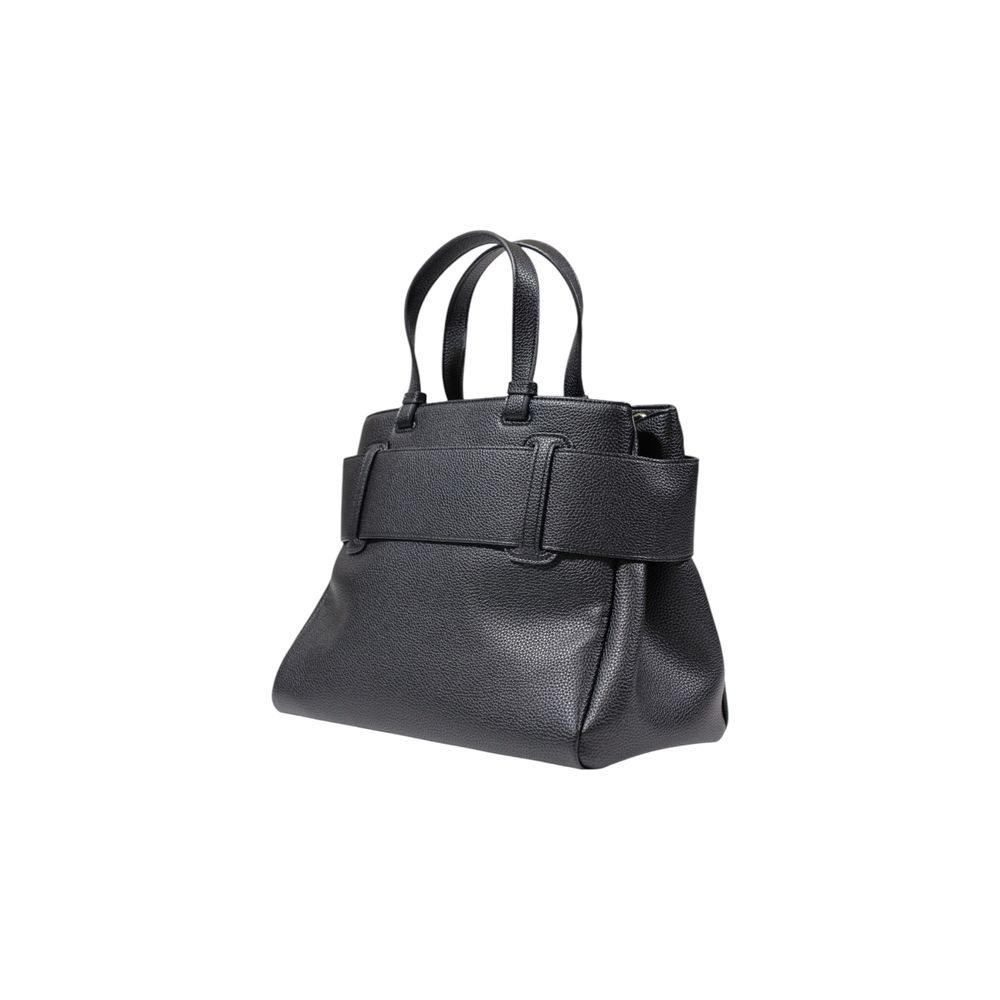 Black Polyester Handbag