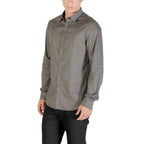 Blue Cotton Pattern Shirt