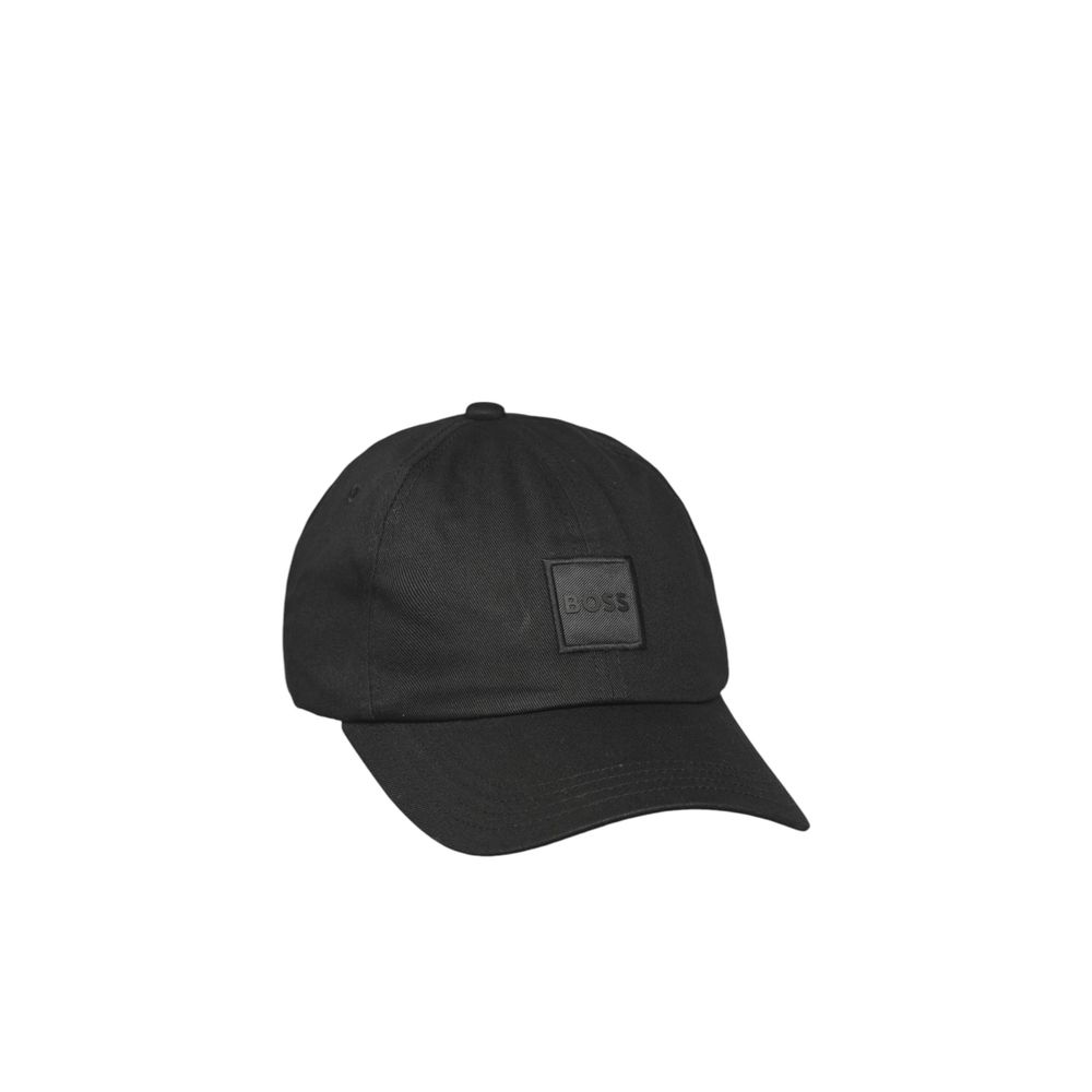 Black Cotton Cap (Baseball Hat)