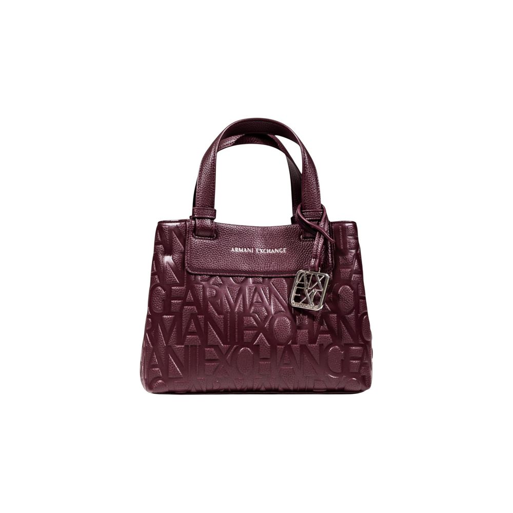 Bordeaux Polyester Handbag