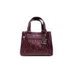 Bordeaux Polyester Handbag