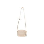 Beige Polyester Handbag
