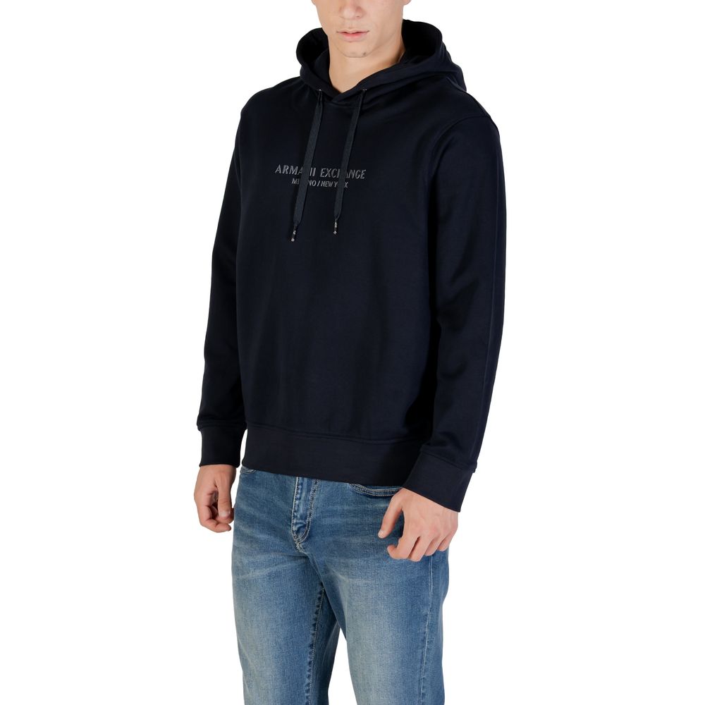 Blue Cotton Hoodie