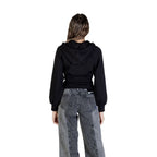 Black Polyamide Hoodie