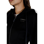 Black Polyamide Hoodie