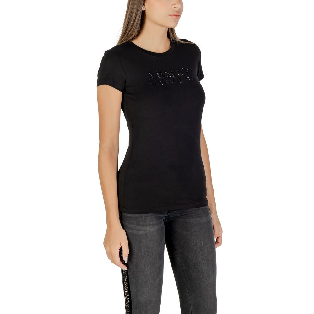 Black Cotton T-Shirt