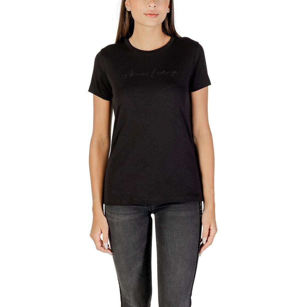 Black Cotton T-Shirt