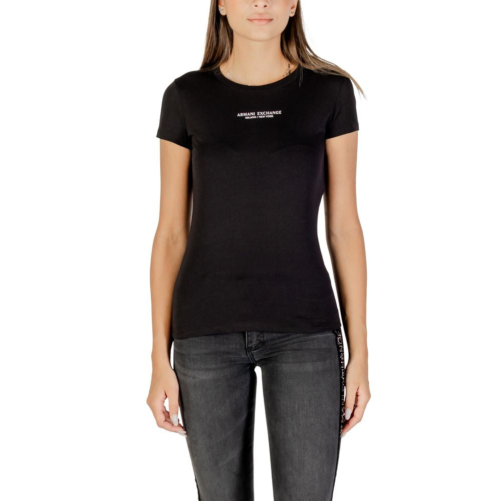 Black Cotton T-Shirt