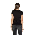 Black Cotton T-Shirt