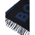 Black Wool Scarf