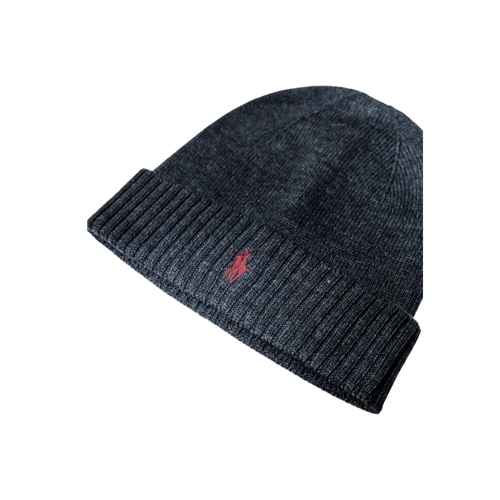 Gray Wool Cap (Baseball Hat)