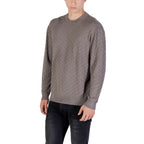 Gray Polyamide Sweatshirt