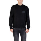Black Marabou Sweatshirt