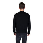 Black Marabou Sweatshirt