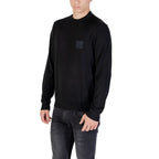Black Marabou Sweatshirt