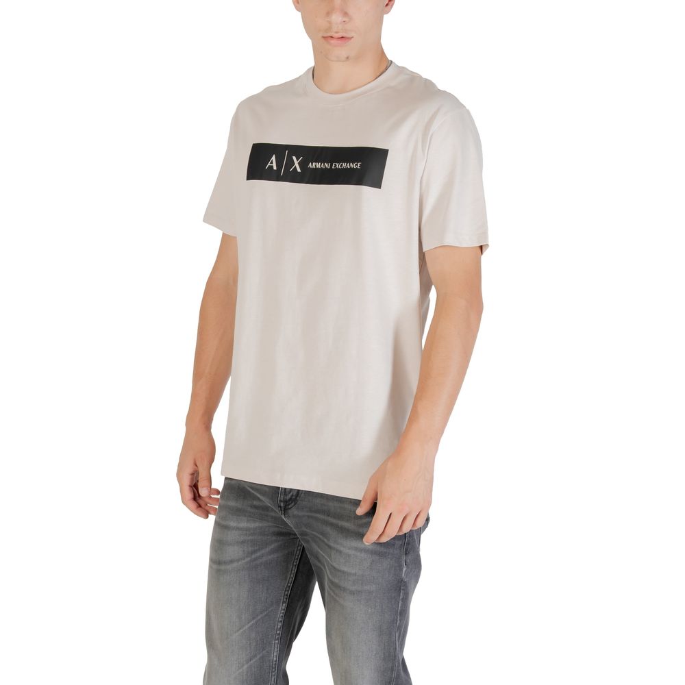 Beige Cotton T-Shirt