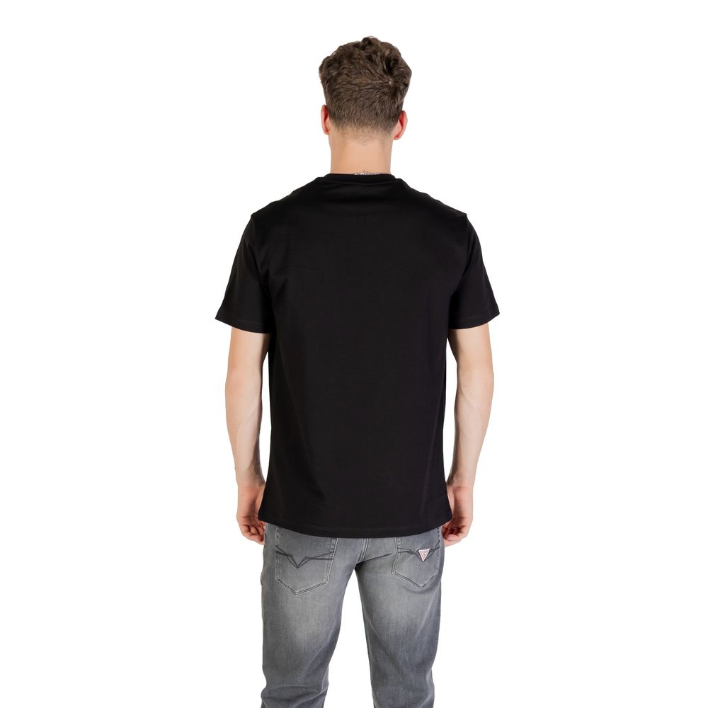 Black Cotton T-Shirt